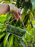 LvL Green Plush Bag