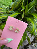 Small Earl CC Earrings