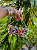 Multi Cross Plush Bag